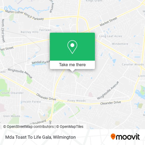 Mda Toast To Life Gala map