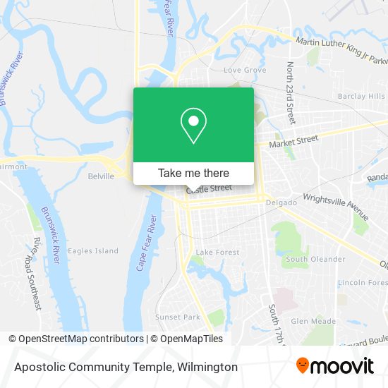 Mapa de Apostolic Community Temple