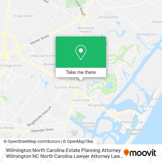 Mapa de Wilmington North Carolina Estate Planning Attorney Wilmington NC North Carolina Lawyer Attorney Law