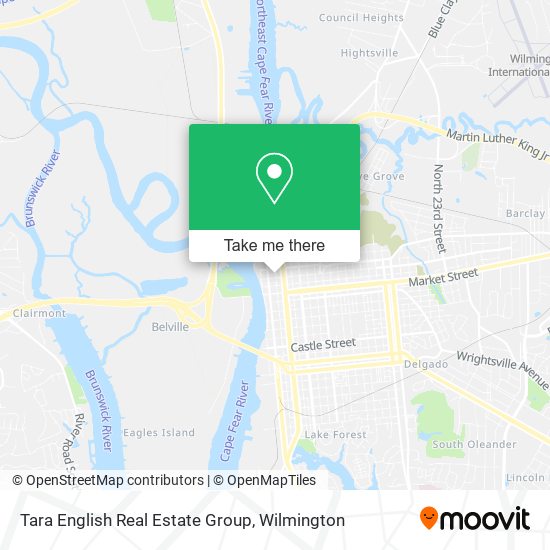Mapa de Tara English Real Estate Group