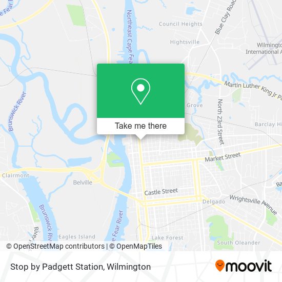 Mapa de Stop by Padgett Station