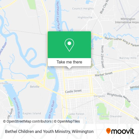 Bethel Children and Youth Ministry map