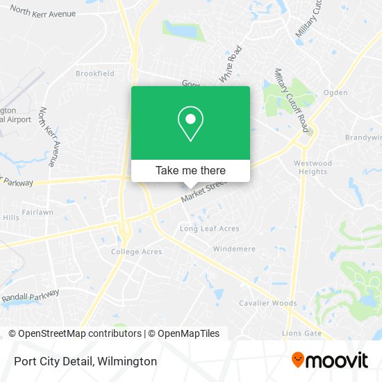 Mapa de Port City Detail