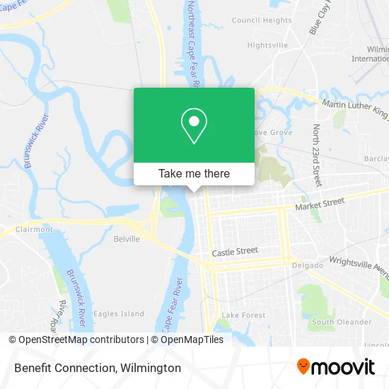 Benefit Connection map