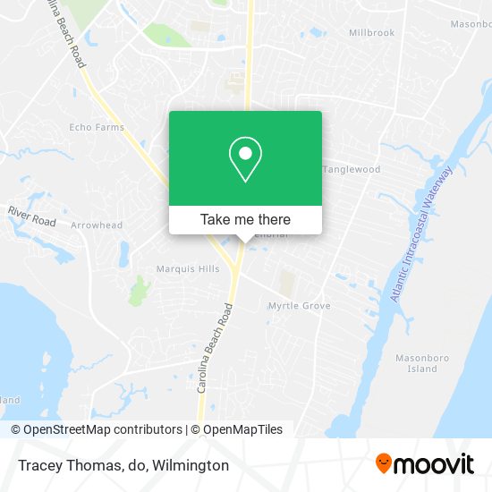 Tracey Thomas, do map