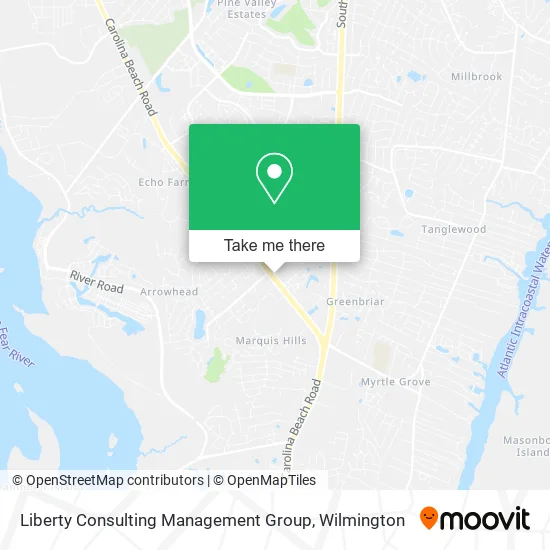 Mapa de Liberty Consulting Management Group