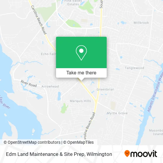 Mapa de Edm Land Maintenance & Site Prep