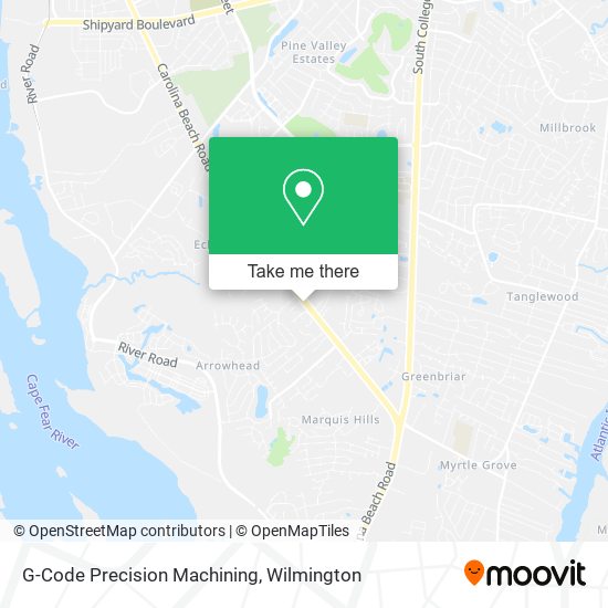 Mapa de G-Code Precision Machining