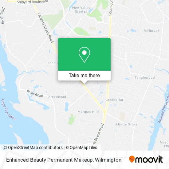 Mapa de Enhanced Beauty Permanent Makeup