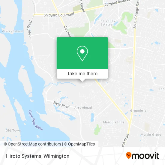 Hiroto Systems map