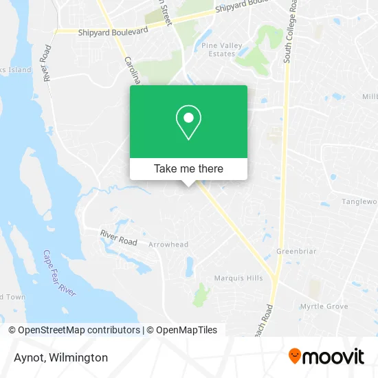 Mapa de Aynot