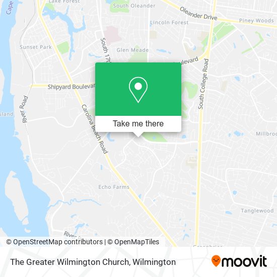 Mapa de The Greater Wilmington Church