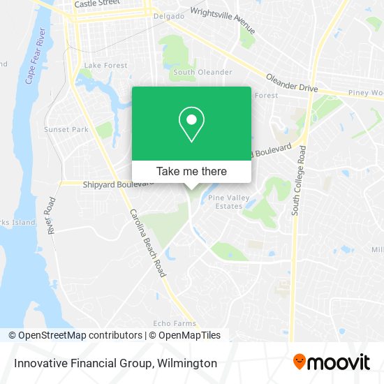 Innovative Financial Group map