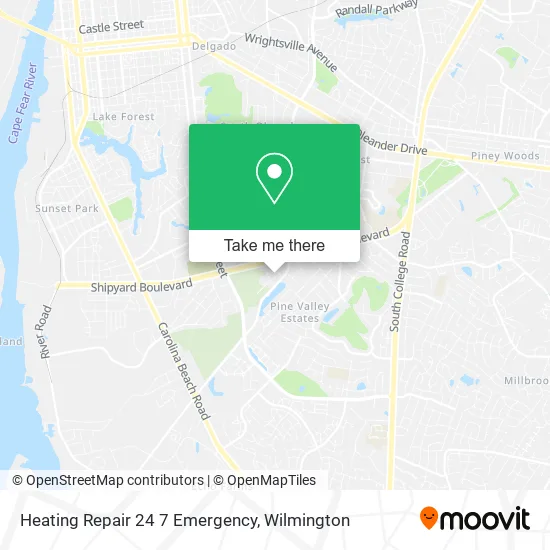 Mapa de Heating Repair 24 7 Emergency