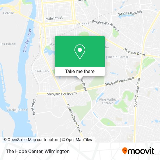 Mapa de The Hope Center