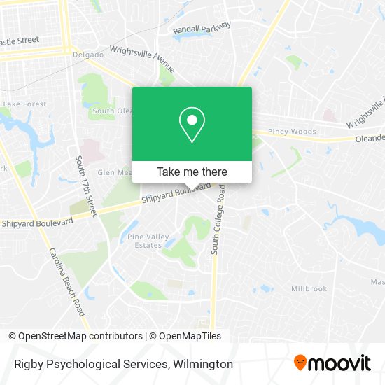Mapa de Rigby Psychological Services