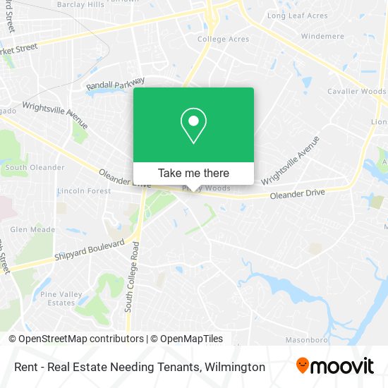 Mapa de Rent - Real Estate Needing Tenants