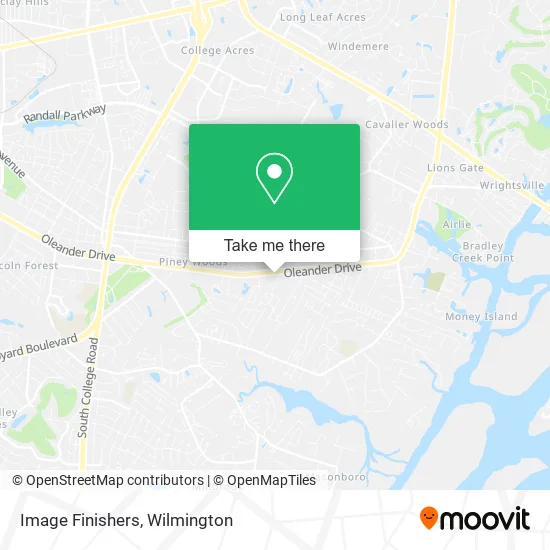 Image Finishers map