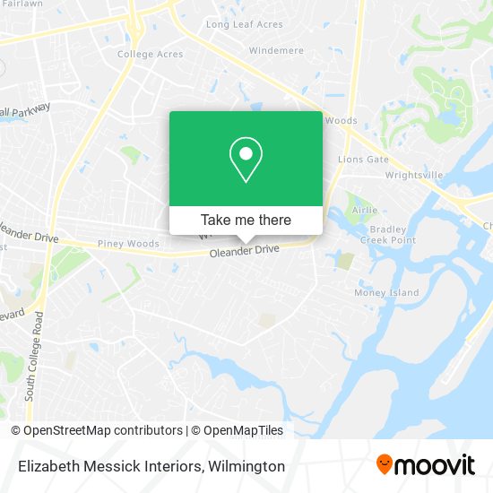 Elizabeth Messick Interiors map