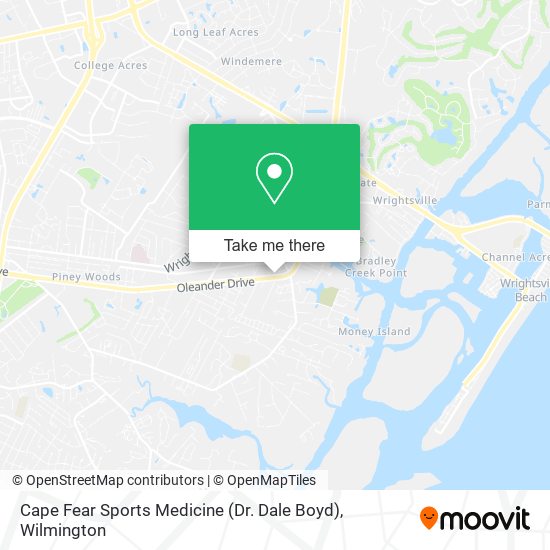 Cape Fear Sports Medicine (Dr. Dale Boyd) map