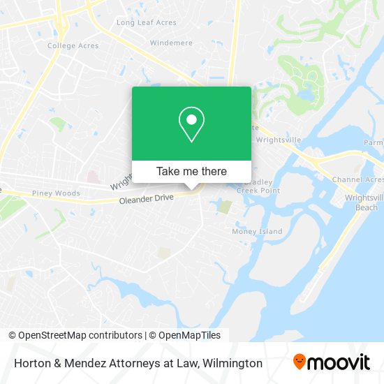 Horton & Mendez Attorneys at Law map