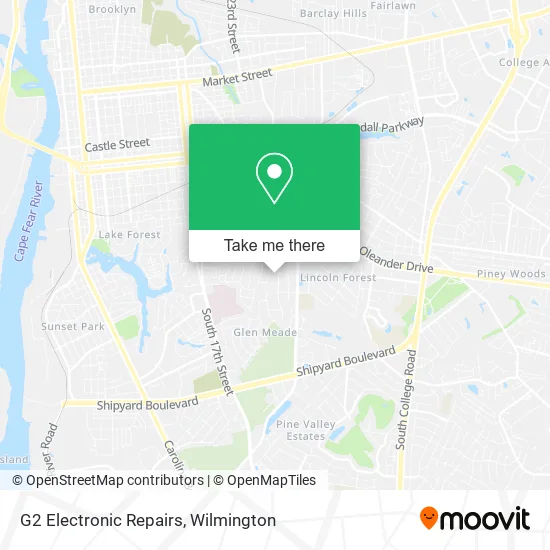 G2 Electronic Repairs map