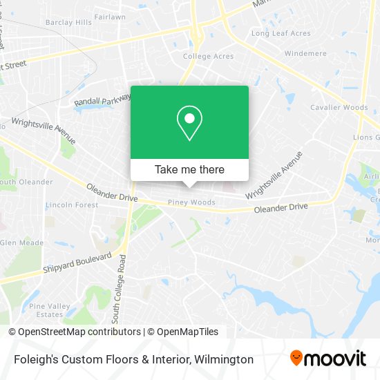 Mapa de Foleigh's Custom Floors & Interior
