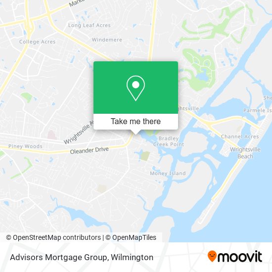 Advisors Mortgage Group map