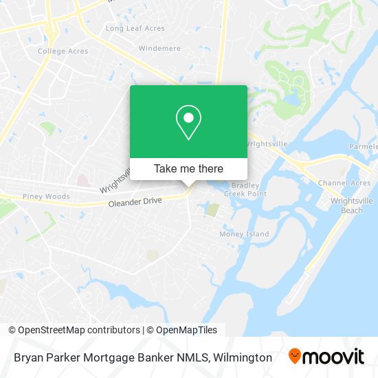 Bryan Parker Mortgage Banker NMLS map
