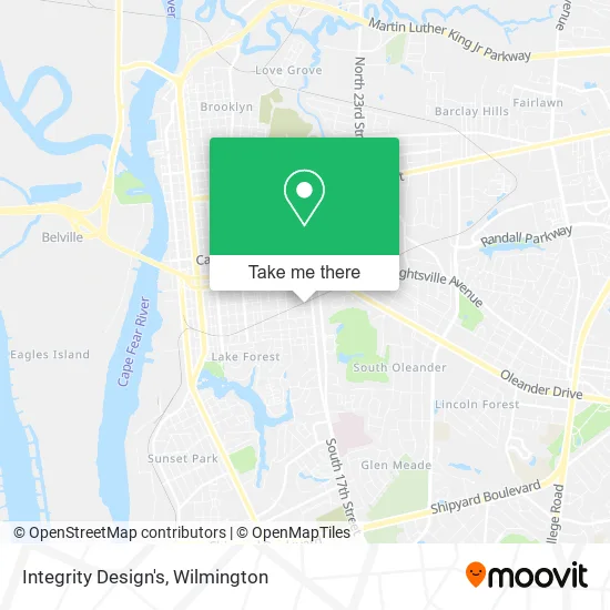 Integrity Design's map