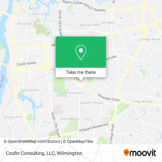 Czufin Consulting, LLC map