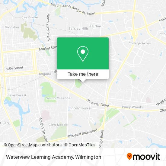 Waterview Learning Academy map