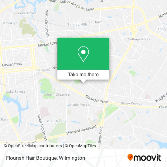 Flourish Hair Boutique map