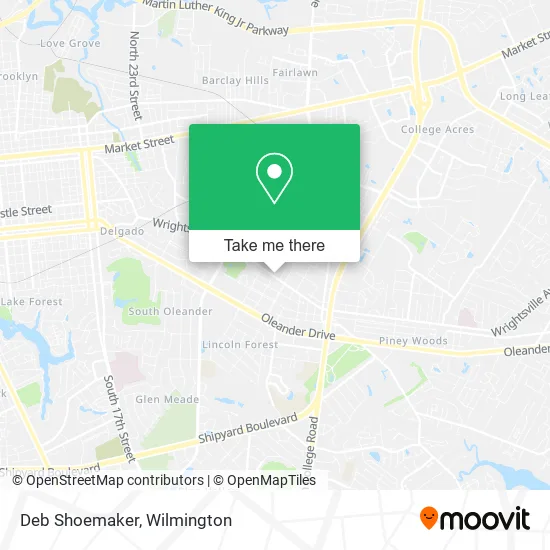 Deb Shoemaker map