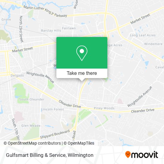 Mapa de Gulfsmart Billing & Service