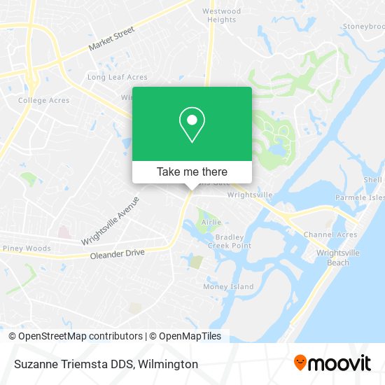 Suzanne Triemsta DDS map