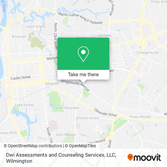 Dwi Assessments and Counseling Services, LLC map