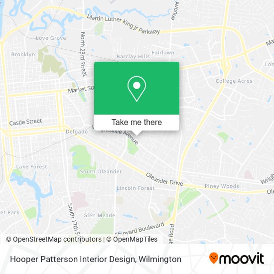 Hooper Patterson Interior Design map