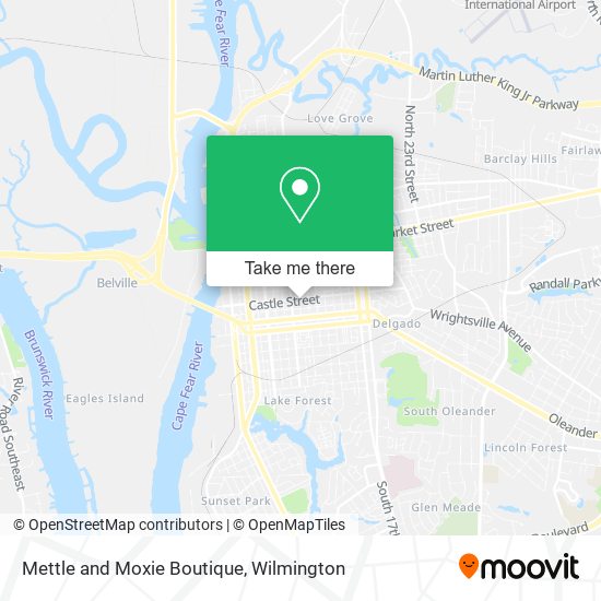 Mettle and Moxie Boutique map