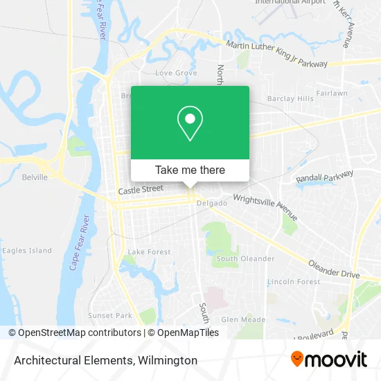 Architectural Elements map