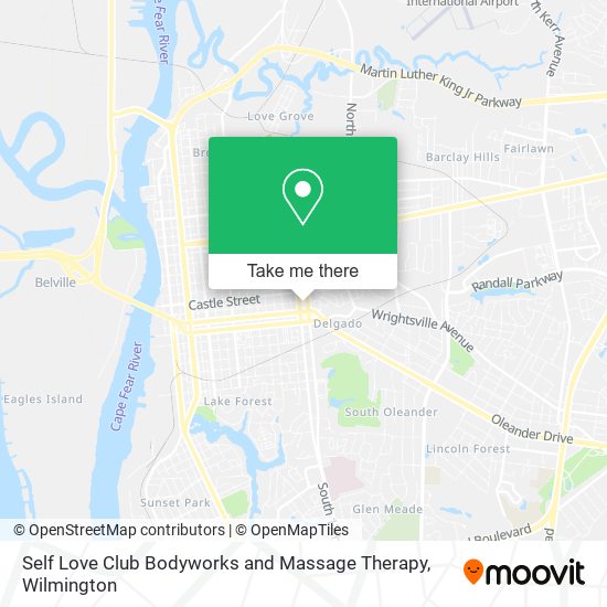 Self Love Club Bodyworks and Massage Therapy map