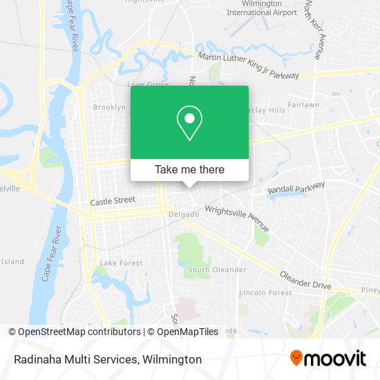 Mapa de Radinaha Multi Services