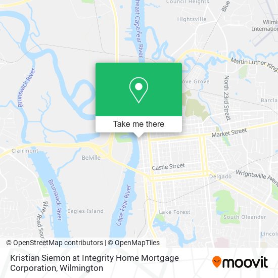 Mapa de Kristian Siemon at Integrity Home Mortgage Corporation