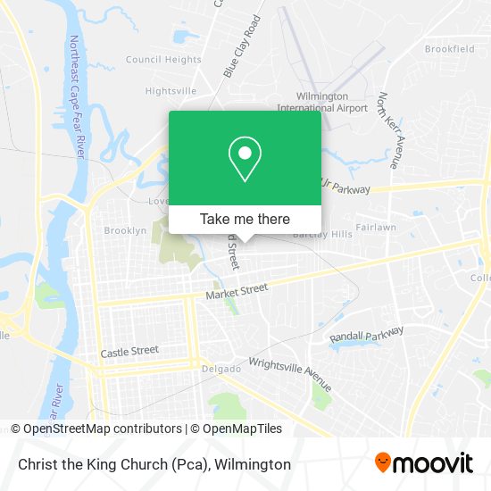 Christ the King Church (Pca) map