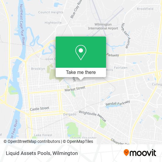Liquid Assets Pools map