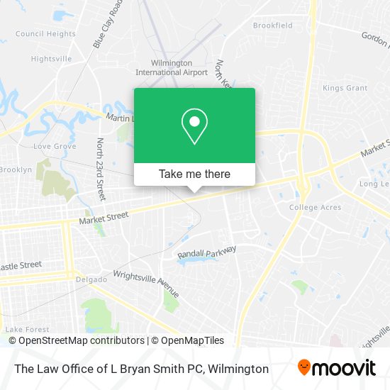 Mapa de The Law Office of L Bryan Smith PC