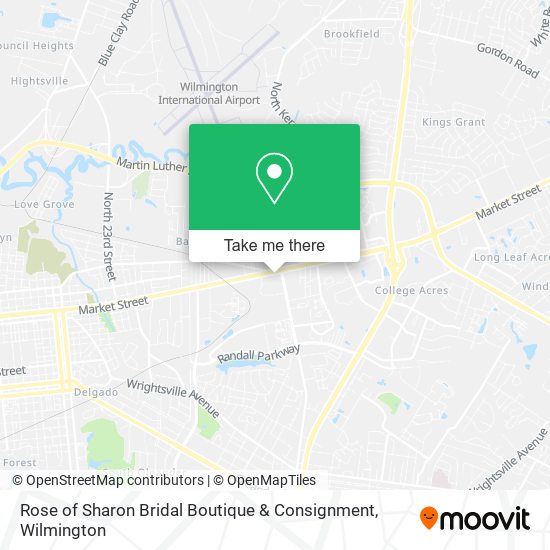 Rose of Sharon Bridal Boutique & Consignment map