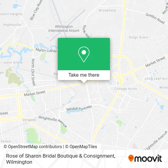 Rose of Sharon Bridal Boutique & Consignment map