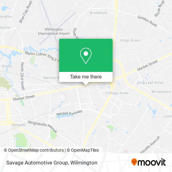 Savage Automotive Group map