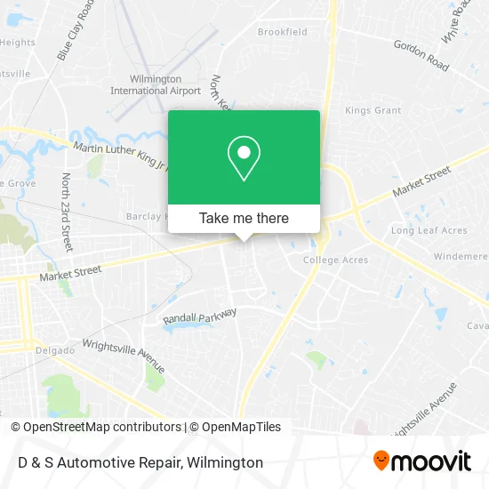 Mapa de D & S Automotive Repair